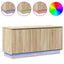 TV-skab Sonoma eg 100 x 38 x 49 cm Konstrueret træ