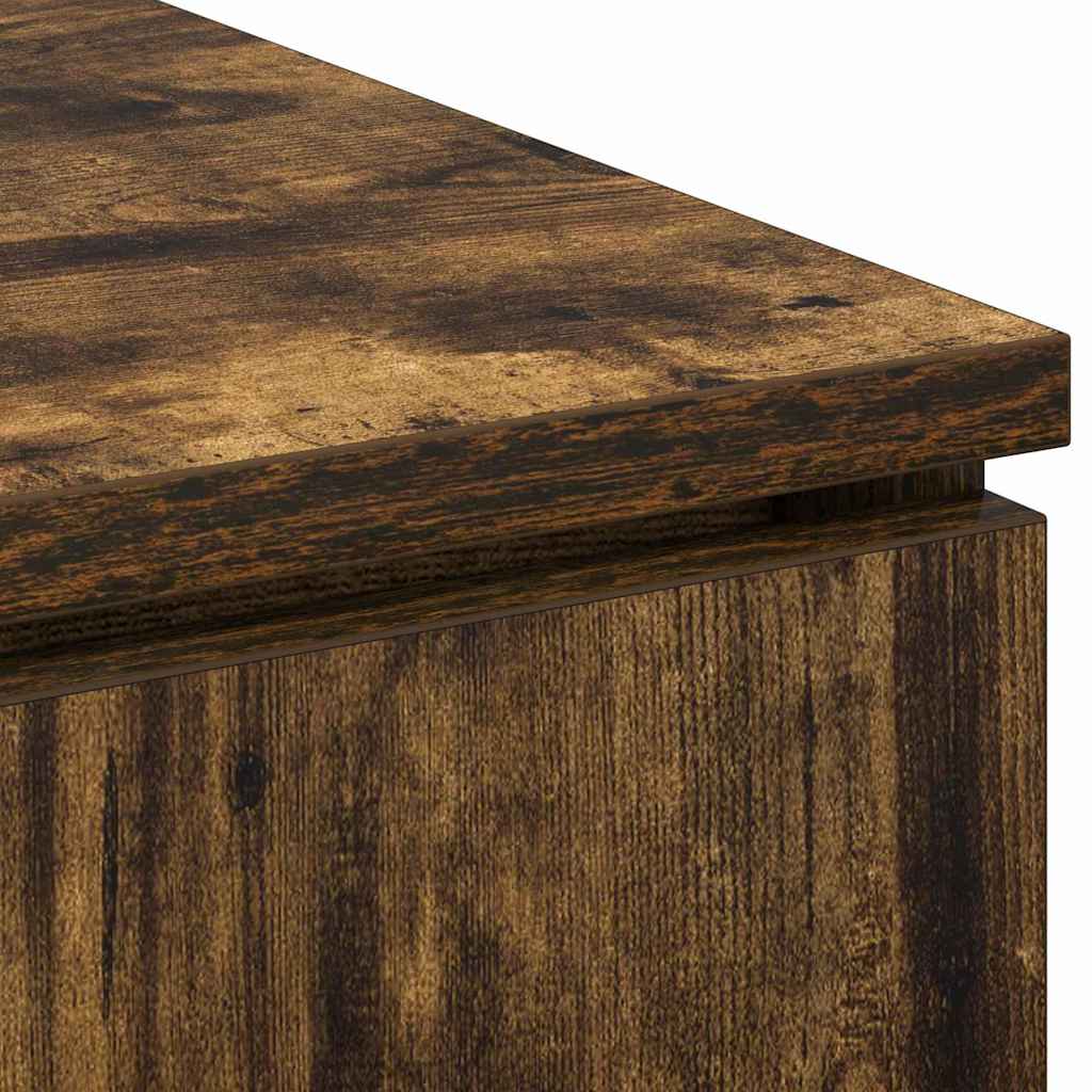 TV-skab Røget eg 100 x 38 x 49 cm Konstrueret træ