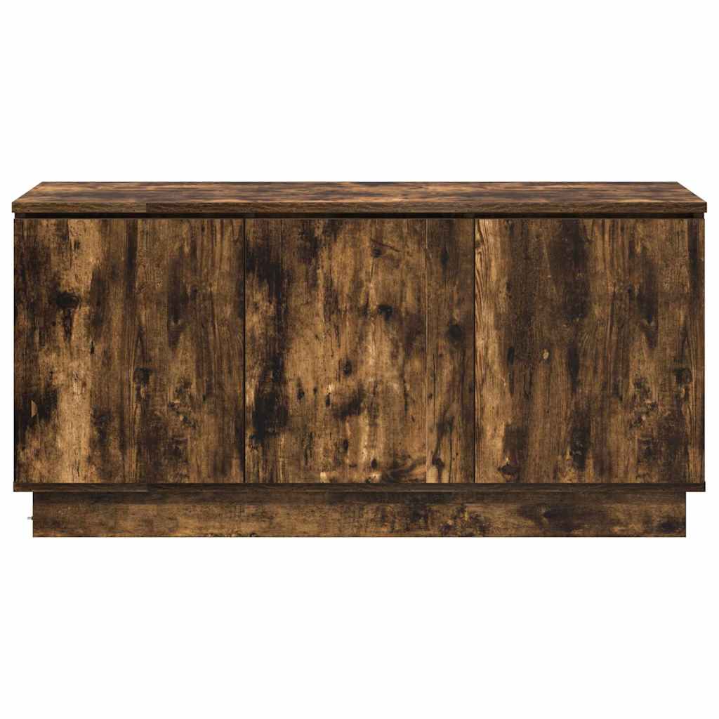 TV-skab Røget eg 100 x 38 x 49 cm Konstrueret træ
