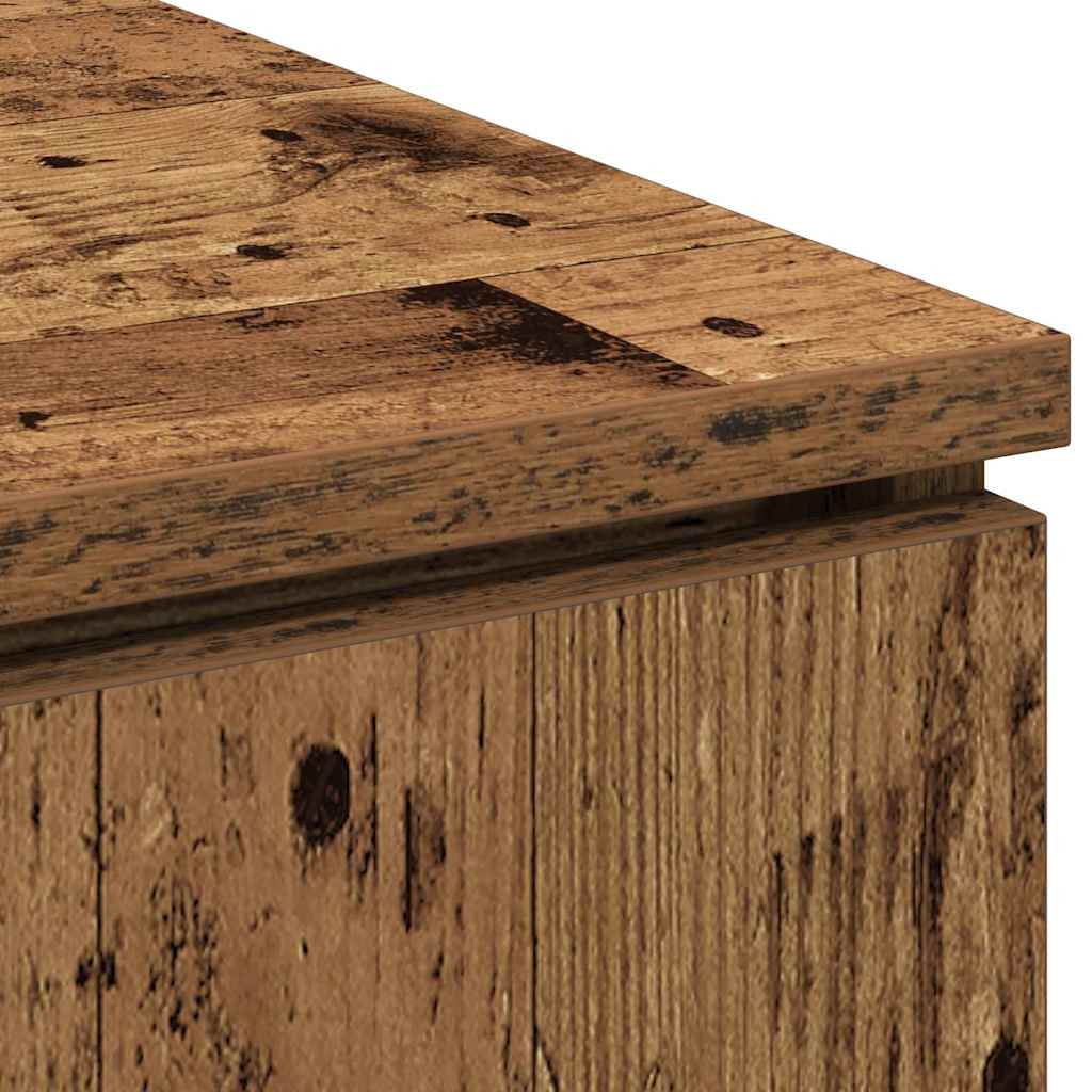 TV-skab Gammelt træ 100 x 38 x 49 cm Konstrueret træ