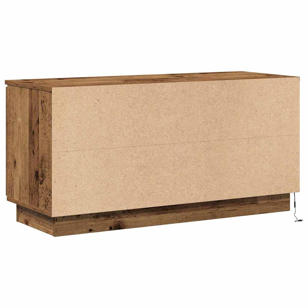 TV-skab Gammelt træ 100 x 38 x 49 cm Konstrueret træ