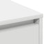 LED Sideboard Hvid 90 x 32 x 75 cm Konstrueret træ