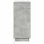 LED Sideboard Beton Grå 90 x 32 x 75 cm Konstrueret træ