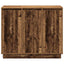 LED Sideboard Gammelt træ 90 x 32 x 75 cm Konstrueret træ