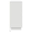 LED Sideboard Hvid 90 x 32 x 75 cm Konstrueret træ