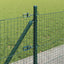Svejset Trådhegn med Betonsokkel 10 x 0,5 m PVC-belagt stål
