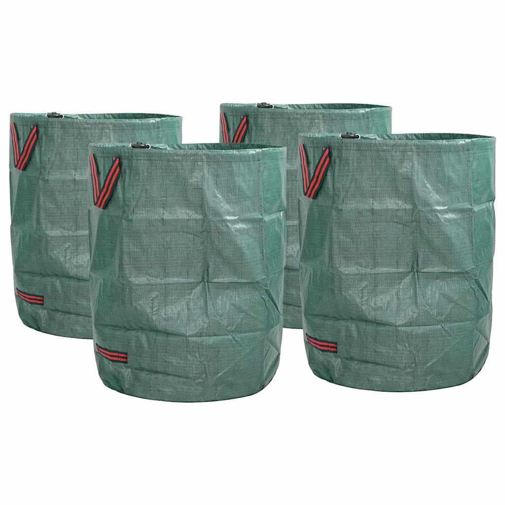 Havematerialeposer 4 pcs Grøn 66 x 66 x 83,5 cm Polypropylen