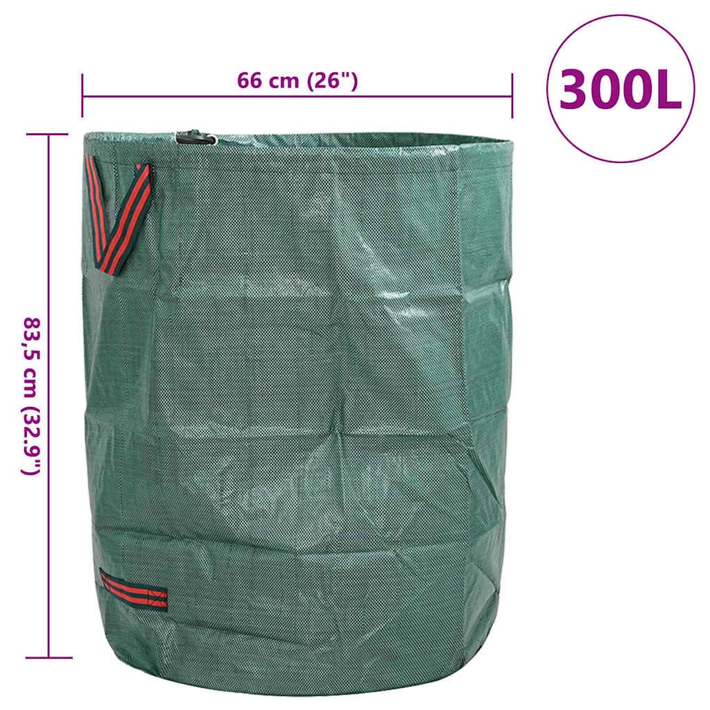 Havematerialeposer 4 pcs Grøn 66 x 66 x 83,5 cm Polypropylen