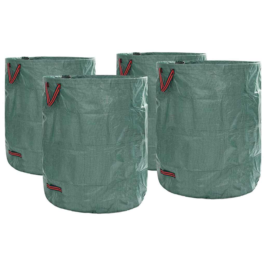 Havematerialeposer 4 pcs Grøn 79 x 79 x 99,5 cm Polypropylen