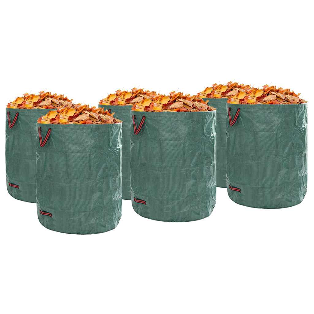 Havematerialeposer 12 pcs Grøn 79 x 79 x 99,5 cm Polypropylen