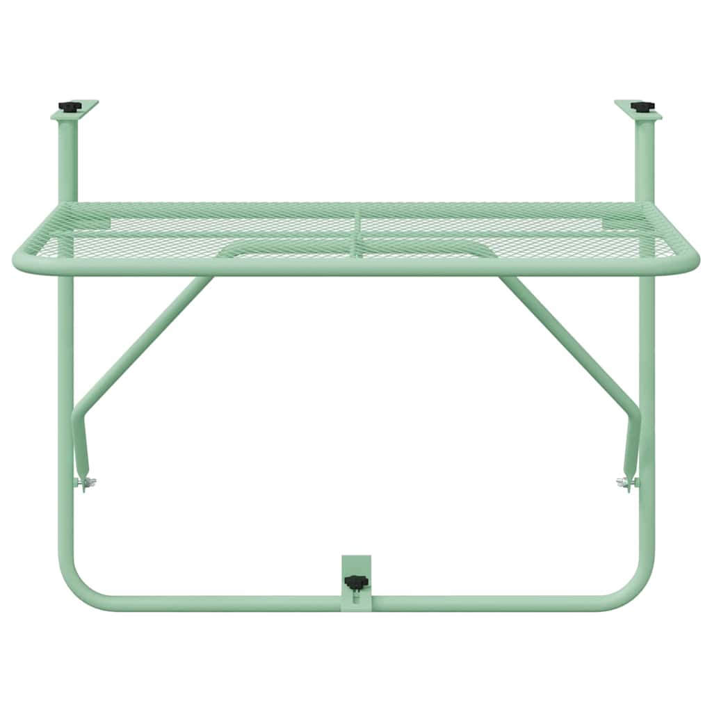 Hængende Altan Bord Mintgrøn 60 x 39 x 65 cm Stål