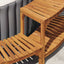 Varme Badekar Omgivelse Halvrundt Brun 252 x 112 x 55,5 cm
