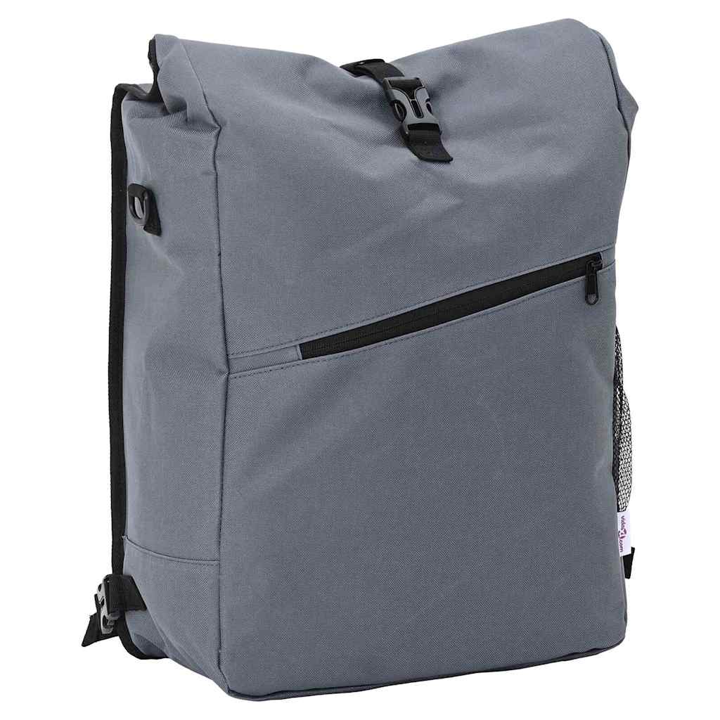Cykeltaske Grå 33 x 16 x 48 cm Polyester