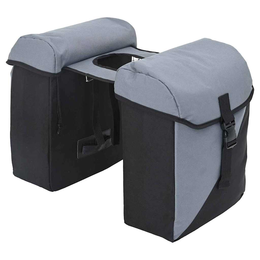 Cykeltaske Grå og sort 31,5 x 15,5 x 40 cm Polyester billede