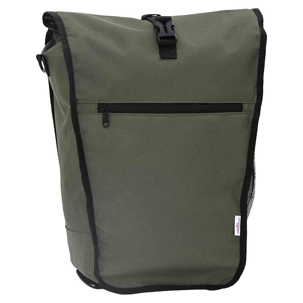Cykeltaske Olivengrøn 34 x 16 x 59 cm Polyester billede