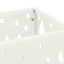 Regn Paraply Stativ Hvid 15,5 x 15,5 x 49 cm Stål