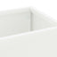 Regn Paraply Stativ Hvid 15,5 x 15,5 x 49 cm Stål