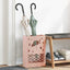 Regn Paraply Stativ Lyserød 28 x 12 x 41 cm Stål