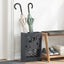 Regn Paraply Stativ Antracit 28 x 12 x 41 cm Stål