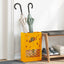 Regn Paraply Stativ Sennepsgul 28 x 12 x 41 cm Stål