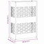 Regn Paraply Stativ Sort 28 x 12 x 41 cm Stål