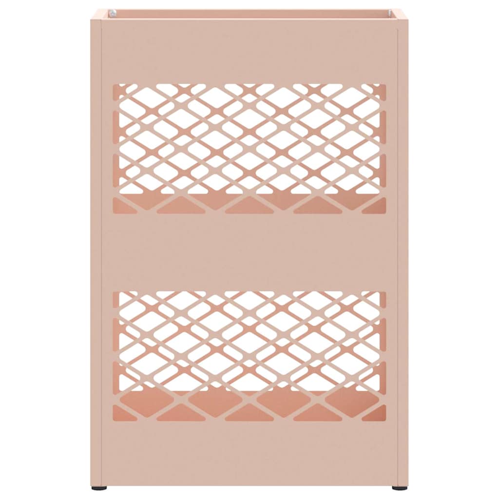 Regn Paraply Stativ Lyserød 28 x 12 x 41 cm Stål