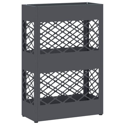 Regn Paraply Stativ Antracit 28 x 12 x 41 cm Stål