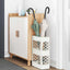 Regn Paraply Stativ Hvid 28 x 12 x 41 cm Stål