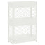 Regn Paraply Stativ Hvid 28 x 12 x 41 cm Stål