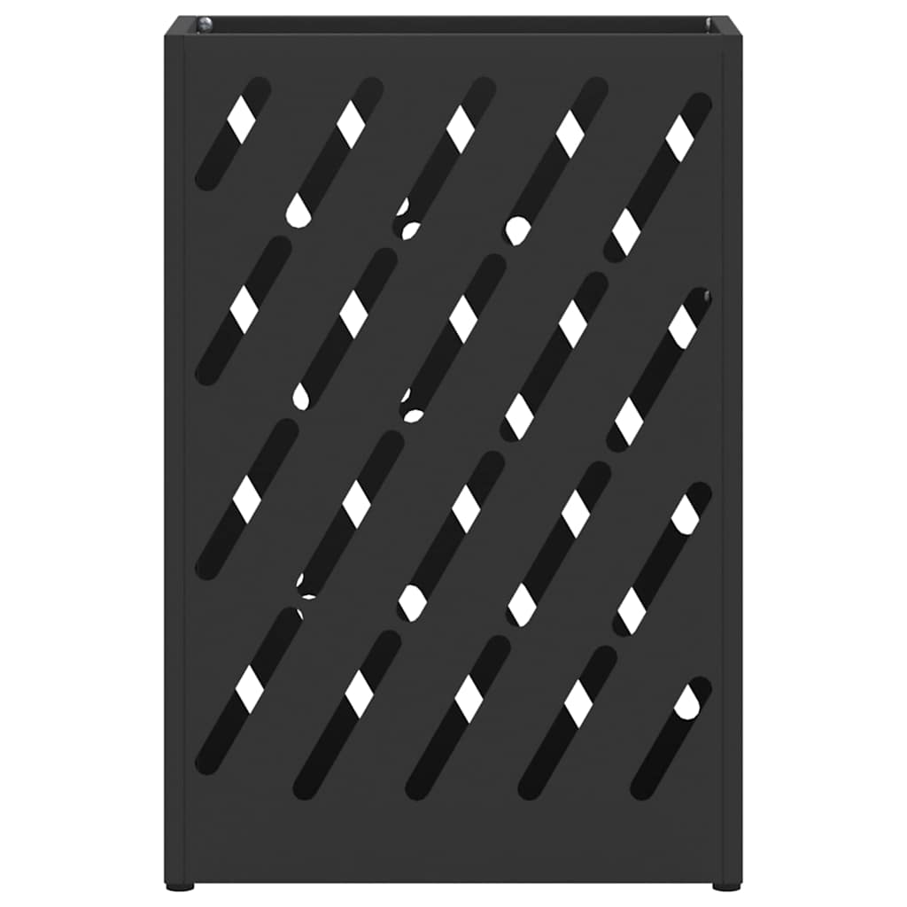 Regn Paraply Stativ Sort 28 x 12 x 41 cm Stål