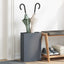 Regn Paraply Stativ Antracit 28 x 12 x 41 cm Stål