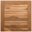 Liggestol 2 pcs Massiv Teaktræ Brun