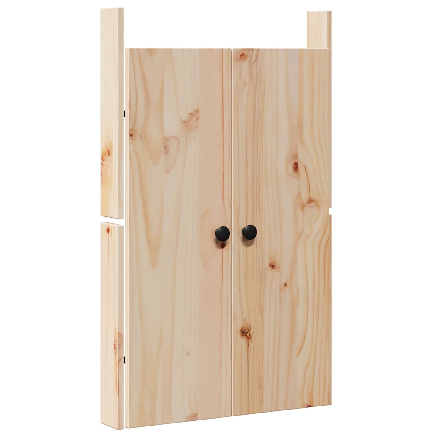 Køkkendør MEPPEL Brun eg 50 x 9 x 82 cm Massivt fyrretræ
