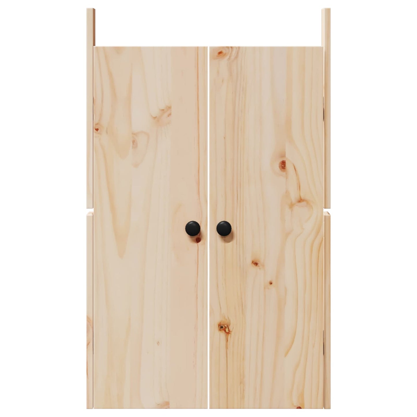 Køkkendør MEPPEL Brun eg 50 x 9 x 82 cm Massivt fyrretræ