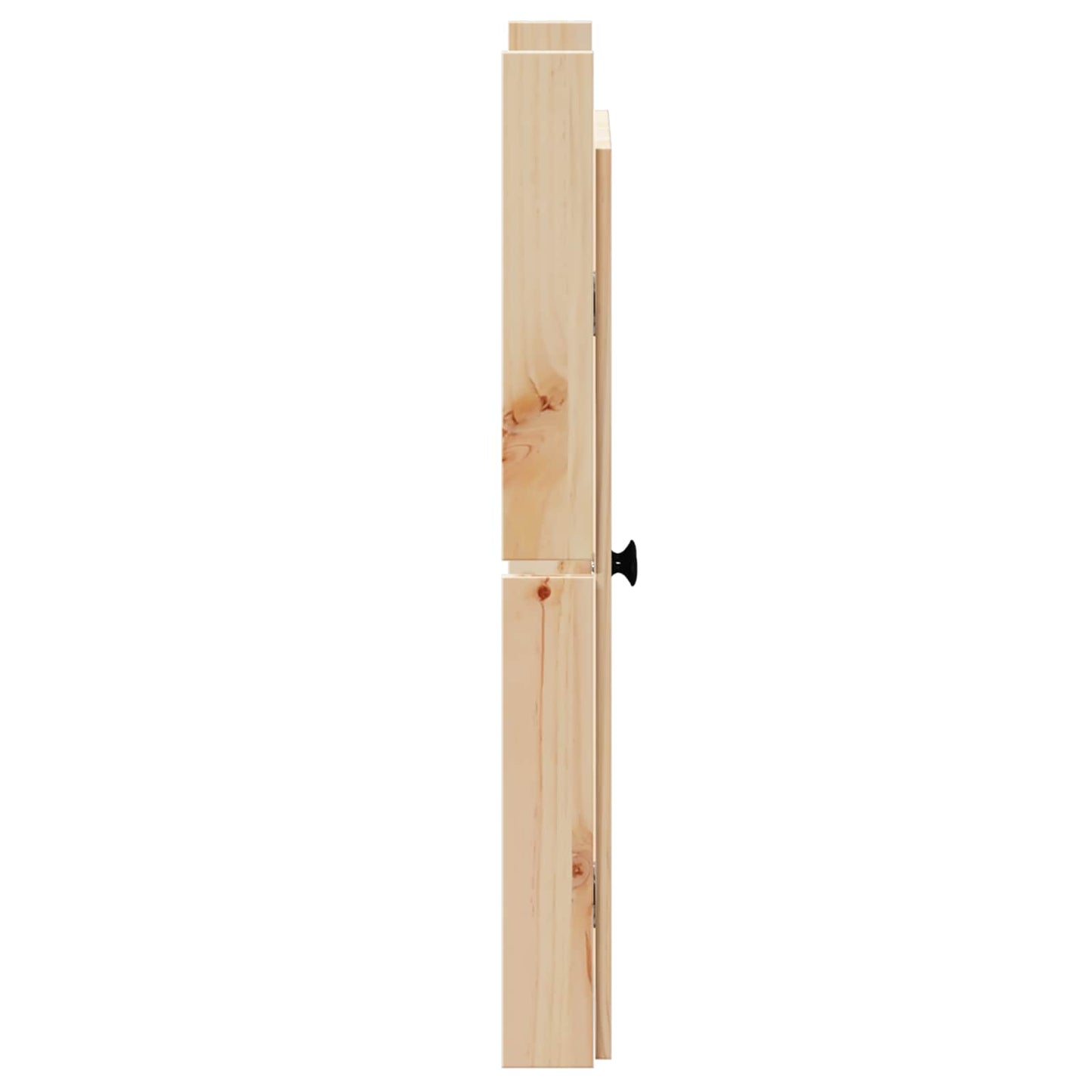 Køkkendør MEPPEL 2 stk. Creme 50 x 9 x 82 cm Massivt fyrretræ