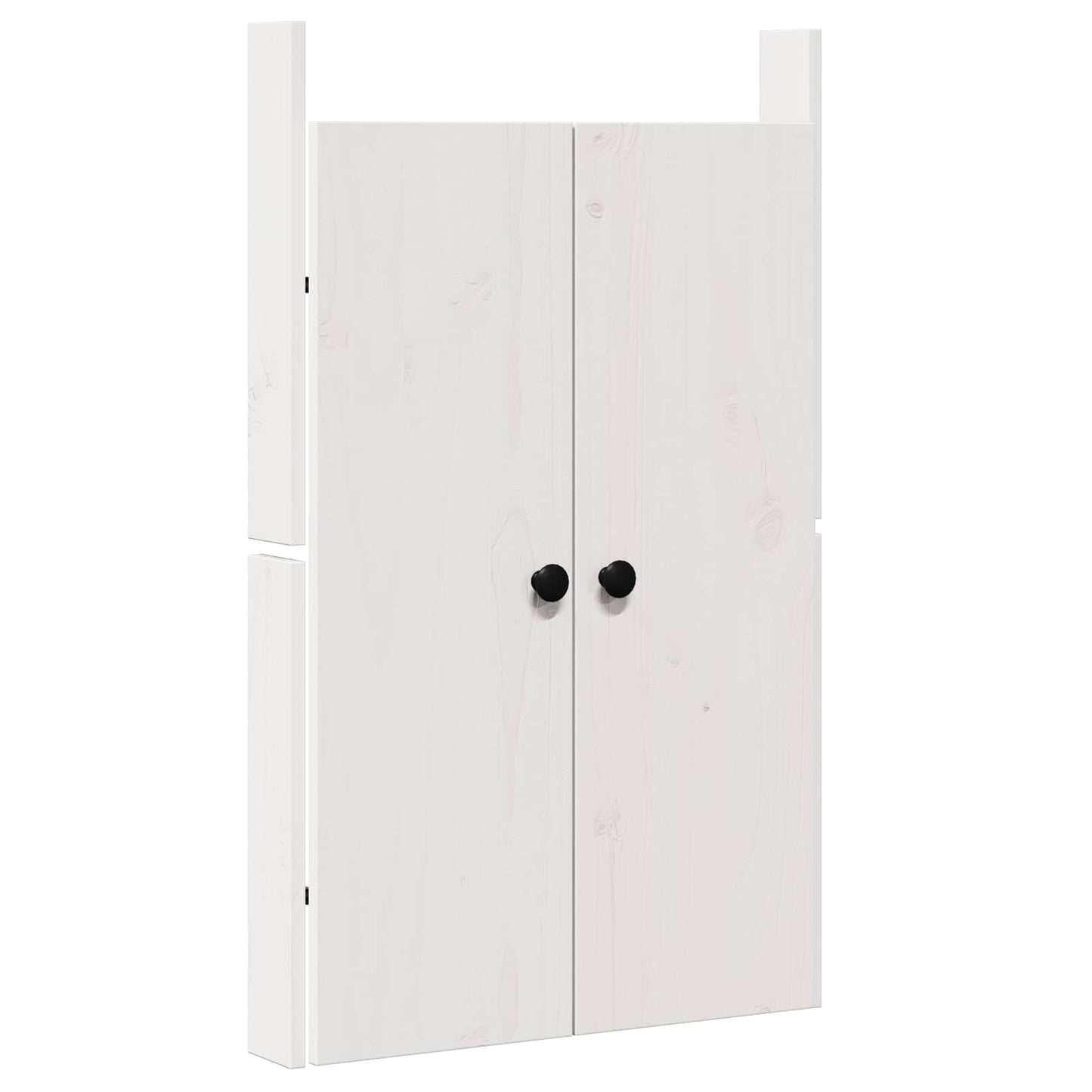Køkkendør MEPPEL Hvid 50 x 9 x 82 cm Massivt fyrretræ