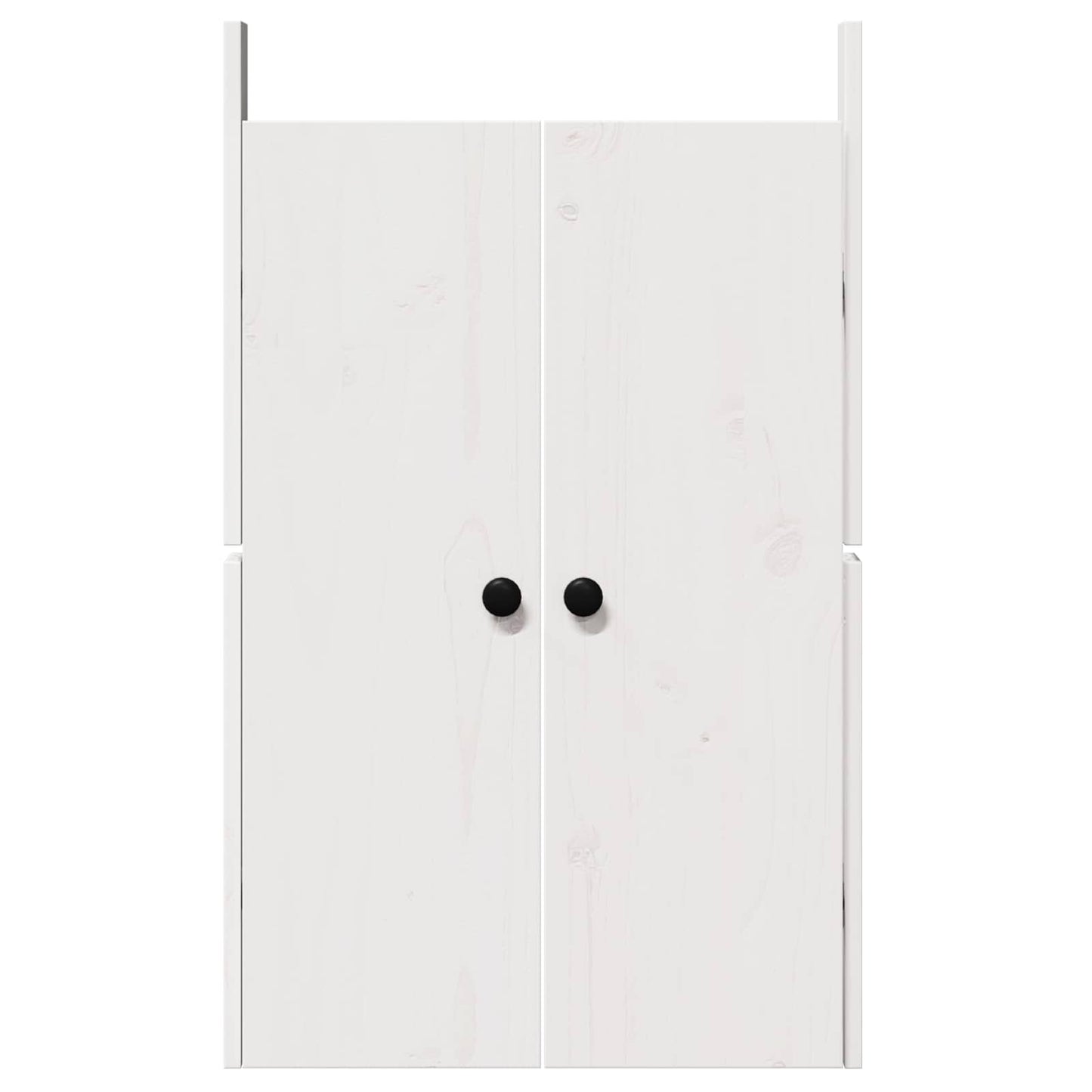 Køkkendør MEPPEL Hvid 50 x 9 x 82 cm Massivt fyrretræ
