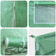 Drivhus med op-poppende ramme Grøn 200 x 200 x 300 cm Jern