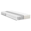 Sengemadras med madras Creme 90 x 190 cm Stof