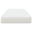 Sengemadras med madras Creme 90 x 200 cm Stof