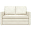 Sovesofa Creme 204 x 122 x 60 cm Fløjl