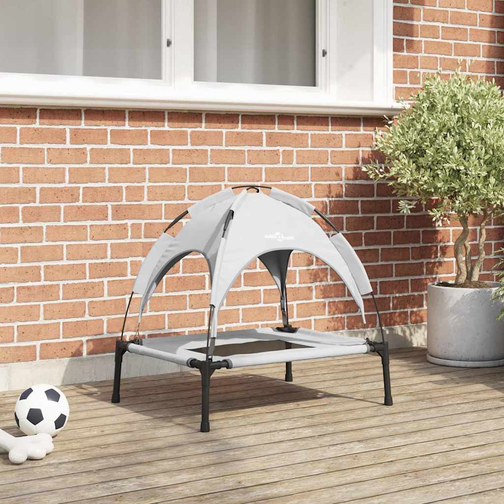 Hundeseng Sølvgrå 62 x 48 x 61 cm Stål