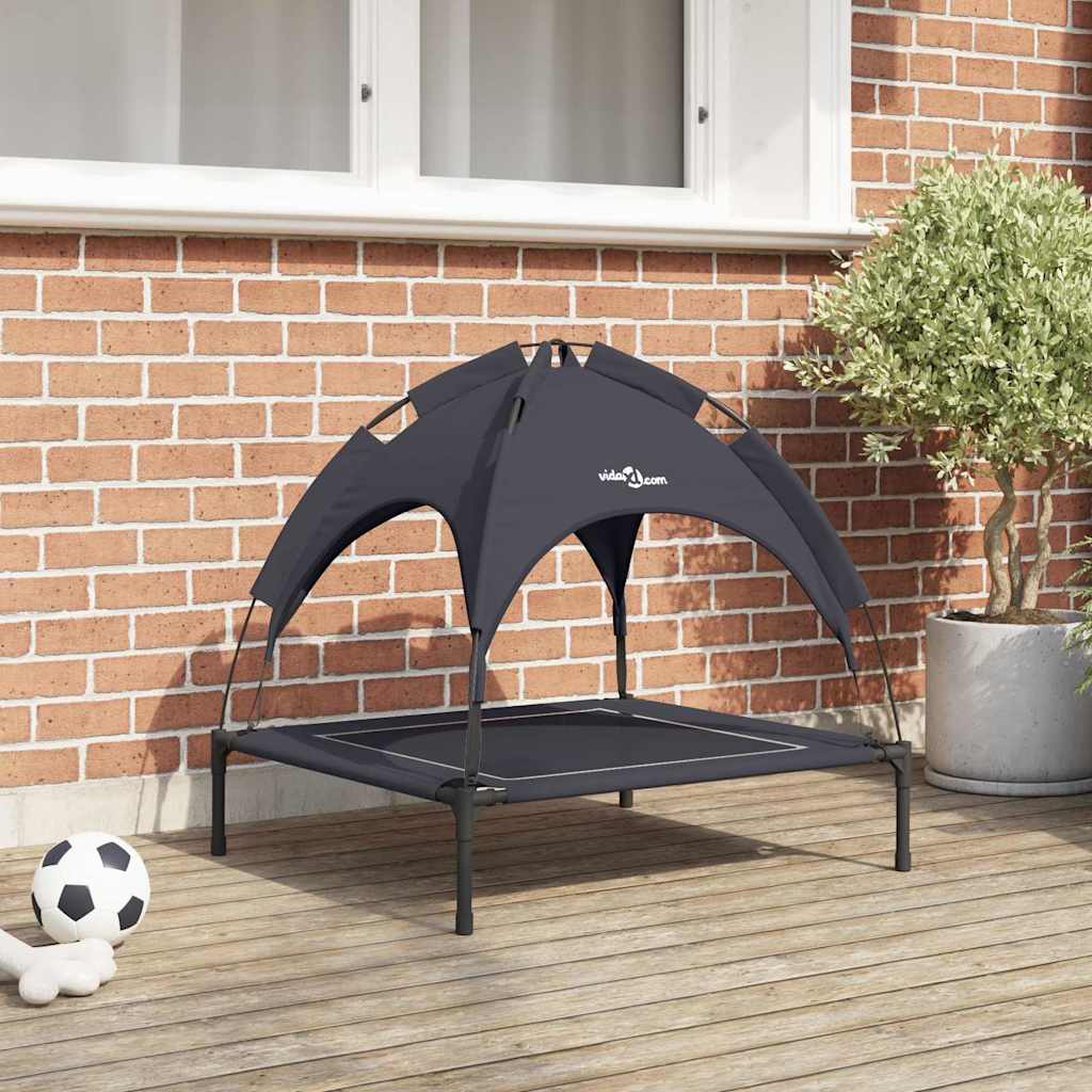 Hundeseng Sort 71 x 64 x 71 cm Stål