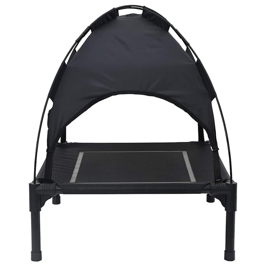 Hundeseng Sort 71 x 64 x 71 cm Stål
