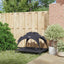 Hundeseng Sort 104 x 86 x 84,5 cm Stål