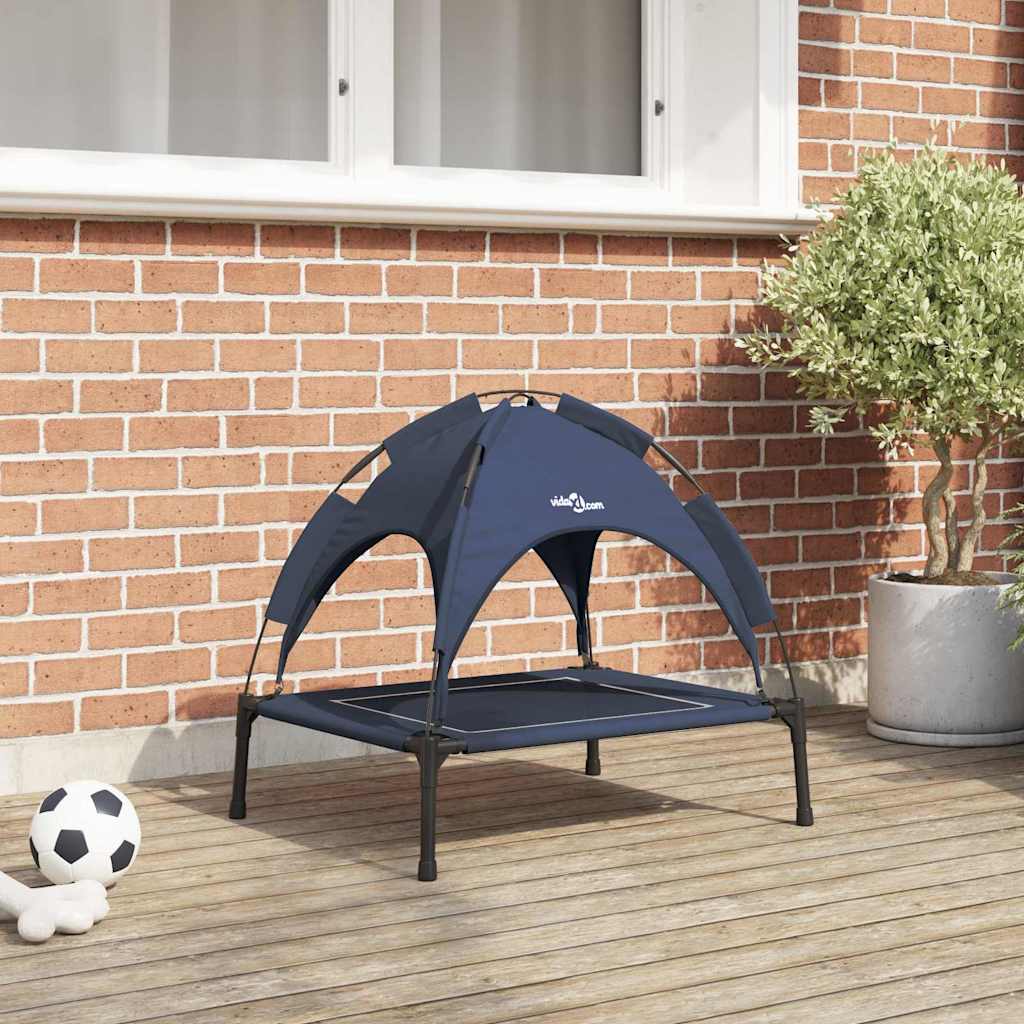 Hundeseng Mørkeblå 63 x 49,5 x 60 cm Stål