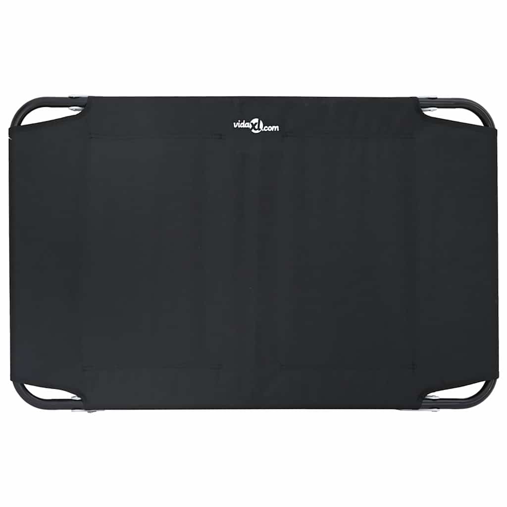 Hundeseng Sort 90 x 55 x 18 cm Stål