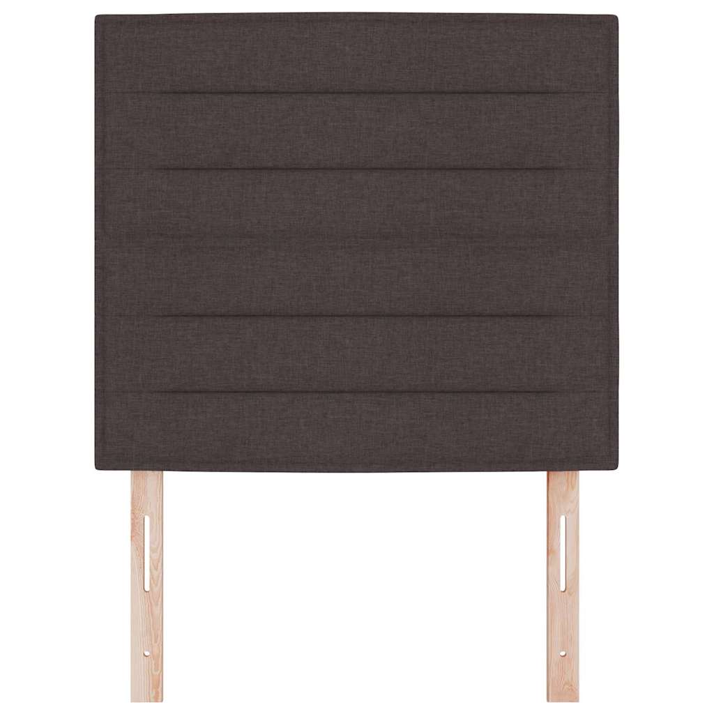 Hovedgærde Mørk Brun 100 cm Stof