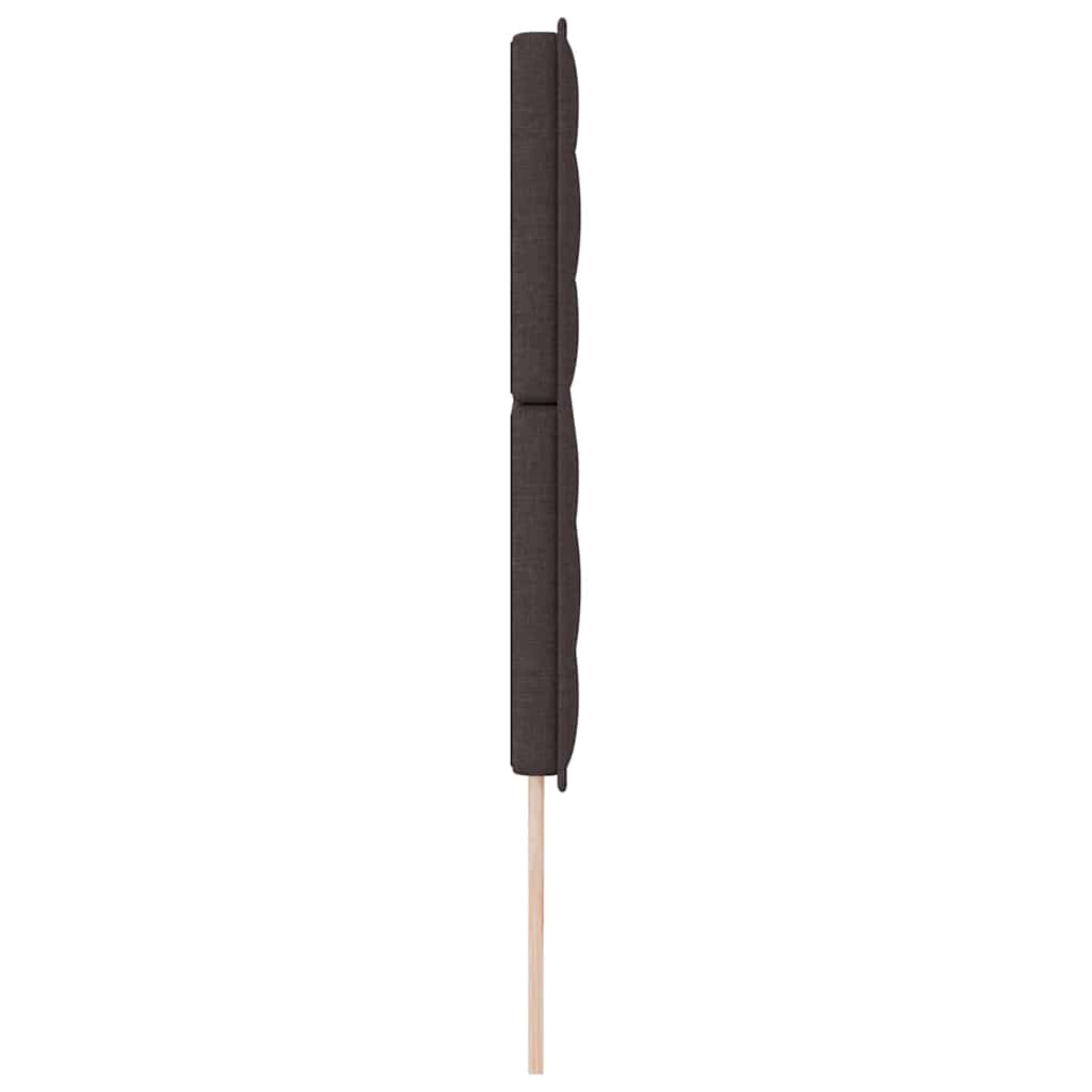 Hovedgærde Mørk Brun 200 cm Stof