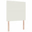 Hovedgærde Creme 80 cm Velourstof